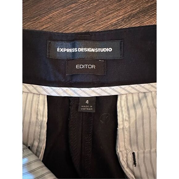 Express Editor black Bermuda short - Picture 5 of 8